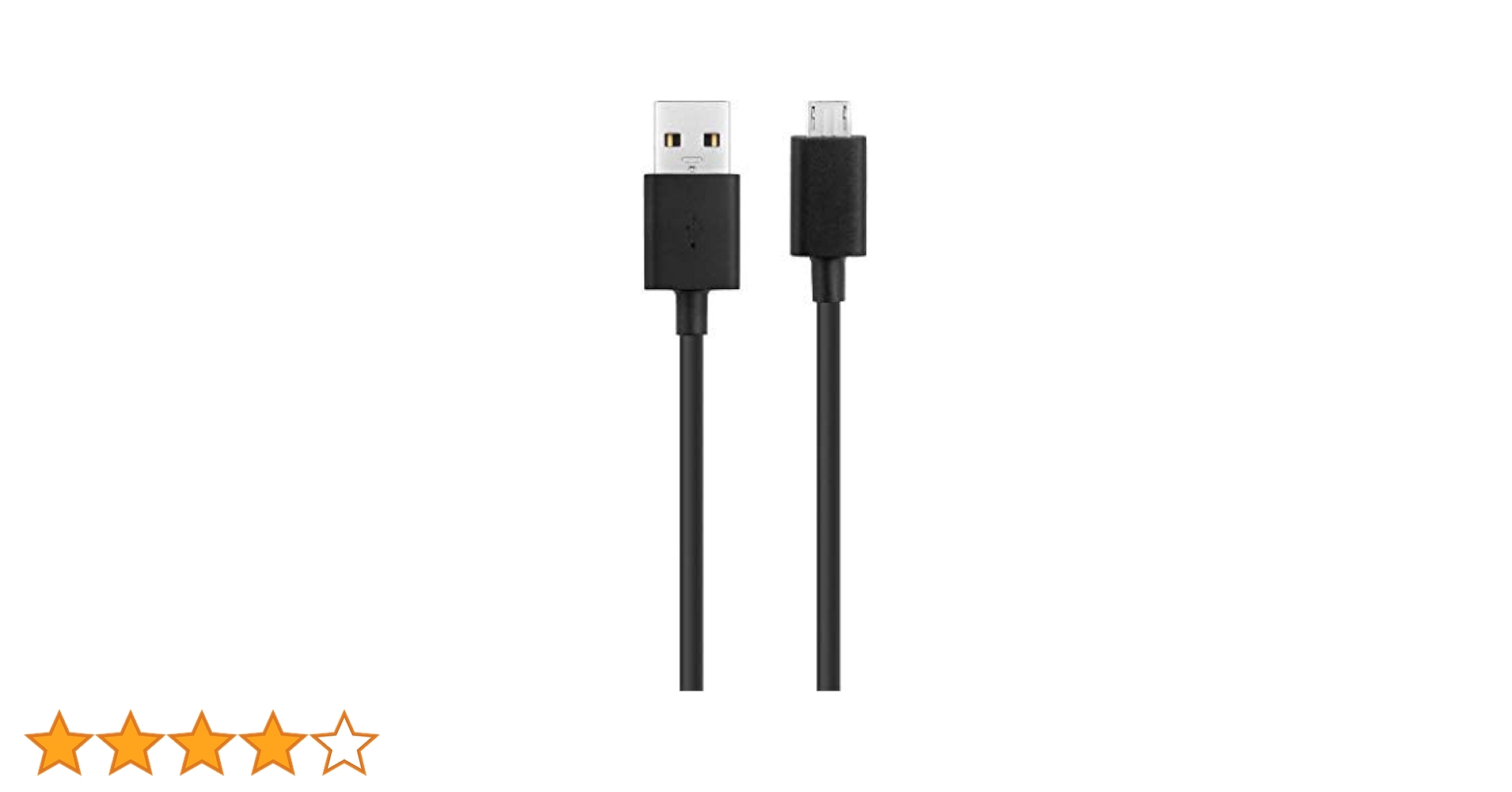 Amazon.co.jp: Amazon Kindle 1.5m マイクロUSBケーブル (ブラック